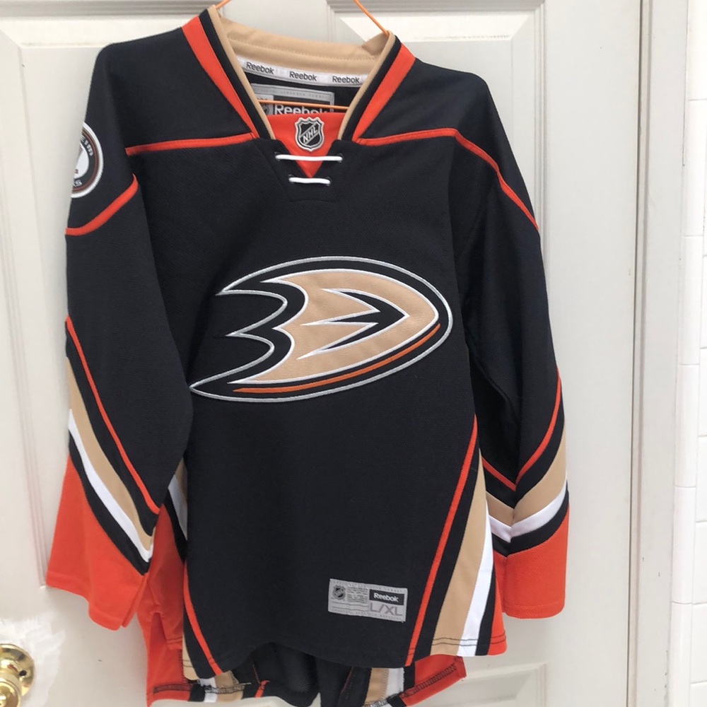 Anaheim Ducks Reebok Jersey Youth L/XL